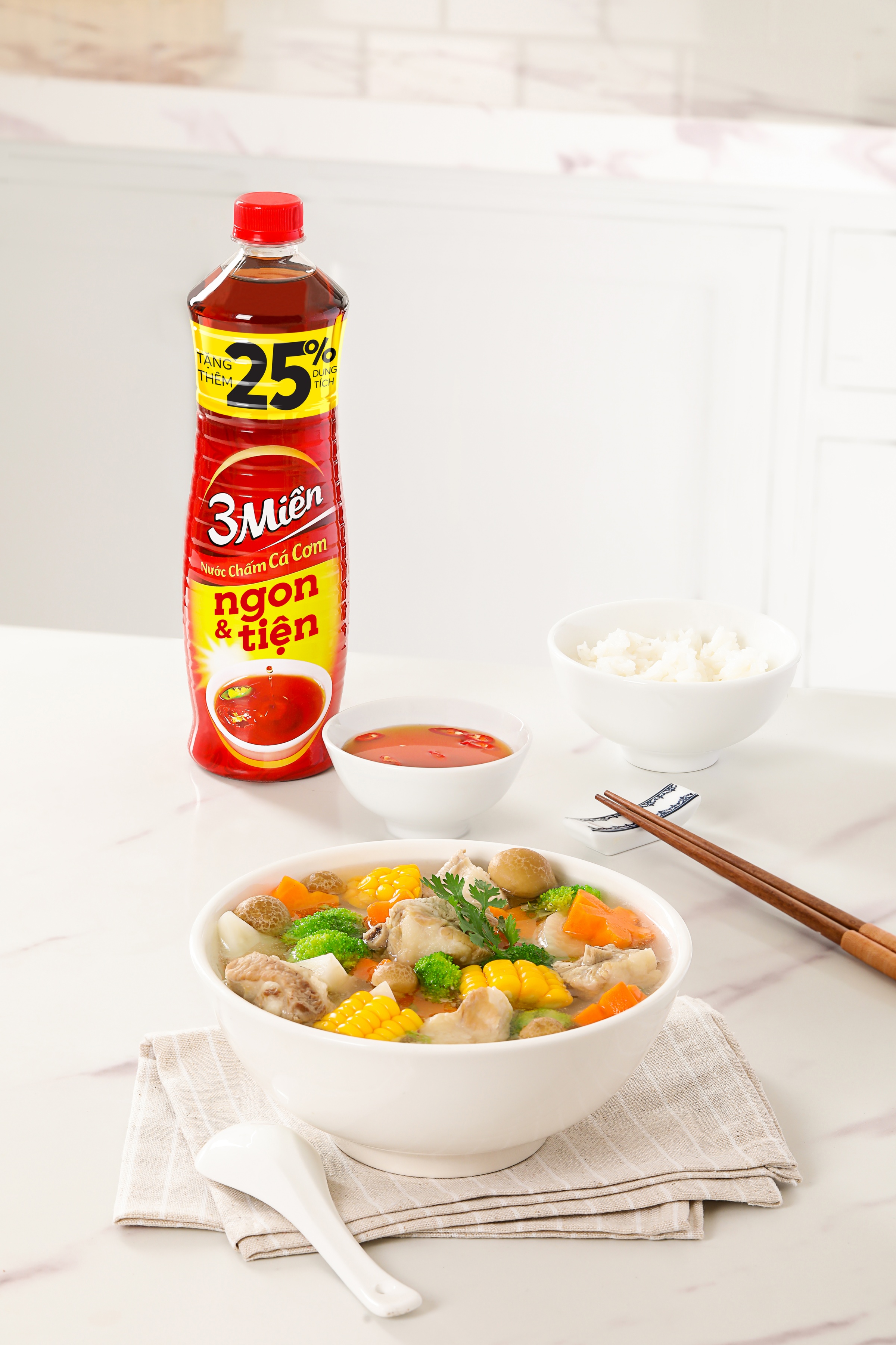 Sản phẩm có thể nấu, kho và chấm.